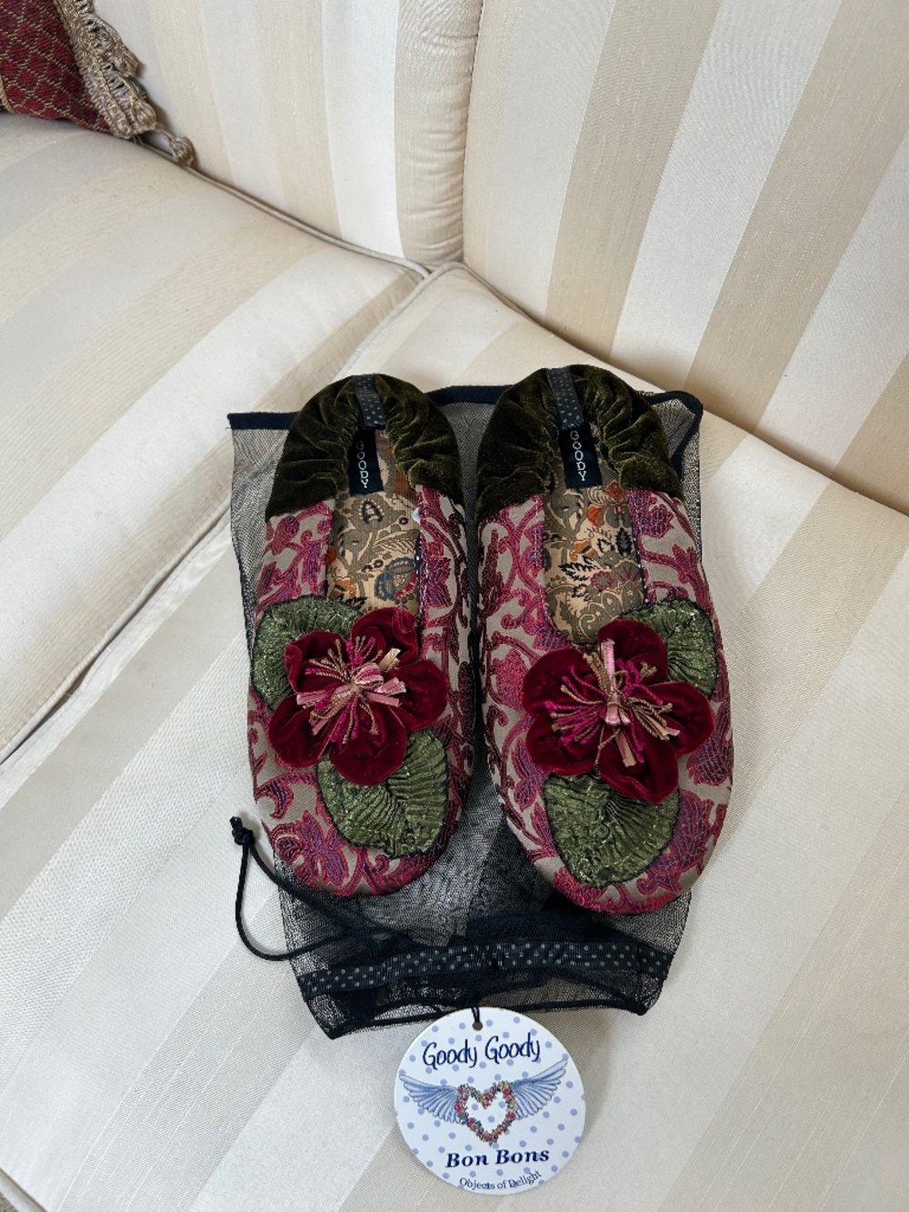 GOODY GOODY SLIPPERS NWT